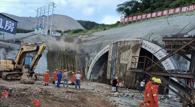 呂岙二號隧道“首爆”成功， 正式進入實質(zhì)性施工階段