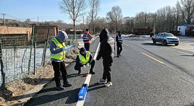 公路橋梁檢測(cè)中心開展山西省忻州境內(nèi)2024年度普通國(guó)省道修復(fù)性養(yǎng)護(hù)工程交工驗(yàn)收試驗(yàn)檢測(cè)